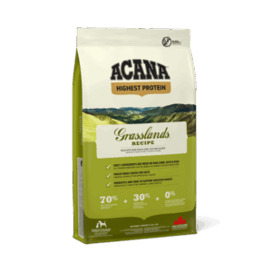 ACANA Highest Protein Grasslands Dog 11.4kg Bag Front