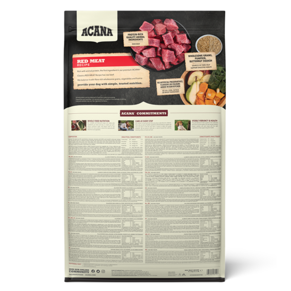 ACANA Classics Red Meat Back