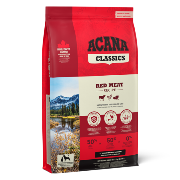 Acana Classics Red Meat Front of bag