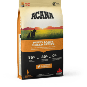Acana Puppy Large Breed front of bag.