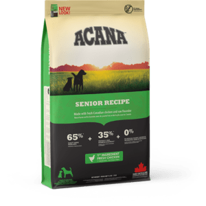 Acana Senior Dog front of bag.