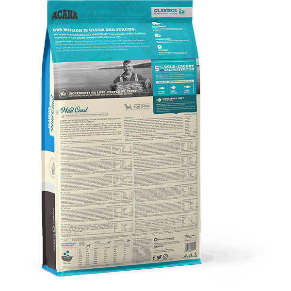 ACANA Wild Coast | Omega Rich Dog Food - ACANA