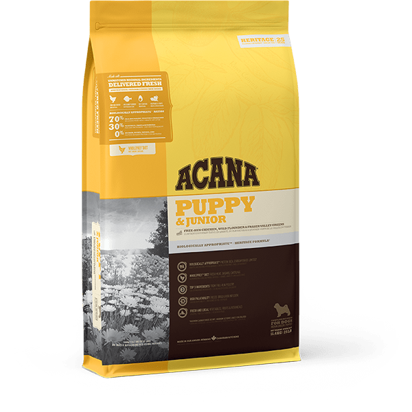 acana heritage puppy & junior dog food