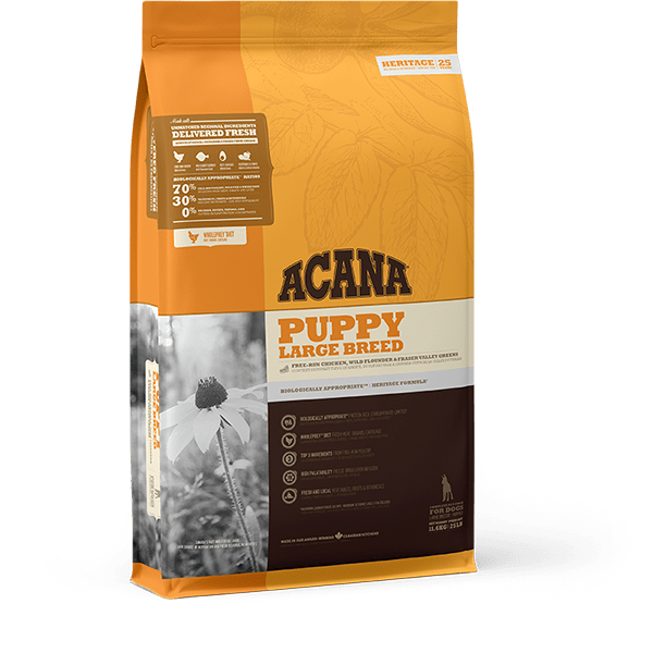 acana heritage puppy & junior dog food